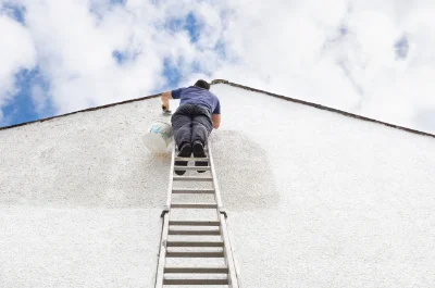 Peinture extérieure à la Berlière — façades et ravalement